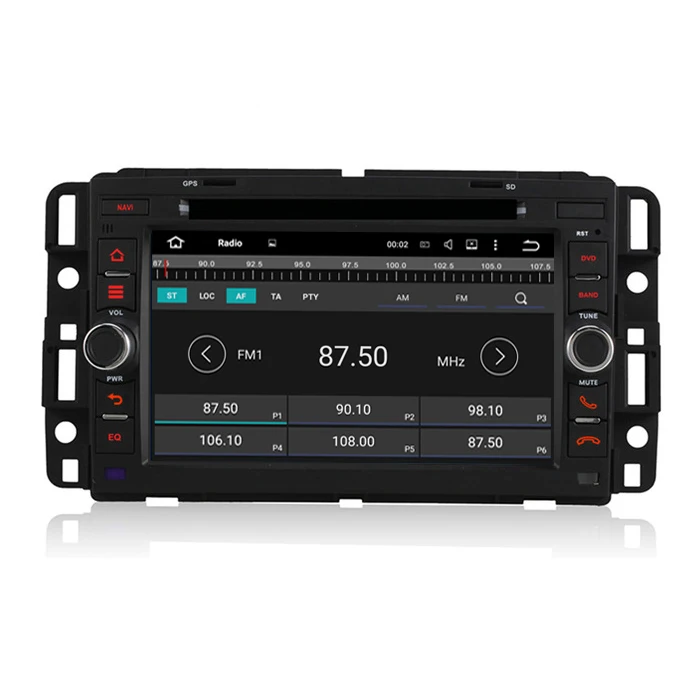 1024*600 Quad Core Android 5.1.1 Dvd-плеер Автомобиля Для GMC юкон Savana Сьерра Tahoe Acadia Denali Chevrolet Chevy