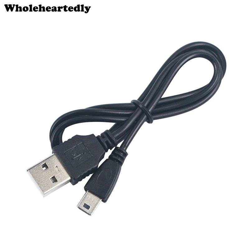 

5Pcs/Lot 80cm USB 2.0 A male to MINI B V3 5 PIN 5P Sync data charging charger cables For MP3 MP4 Digital Camera Driving recorder