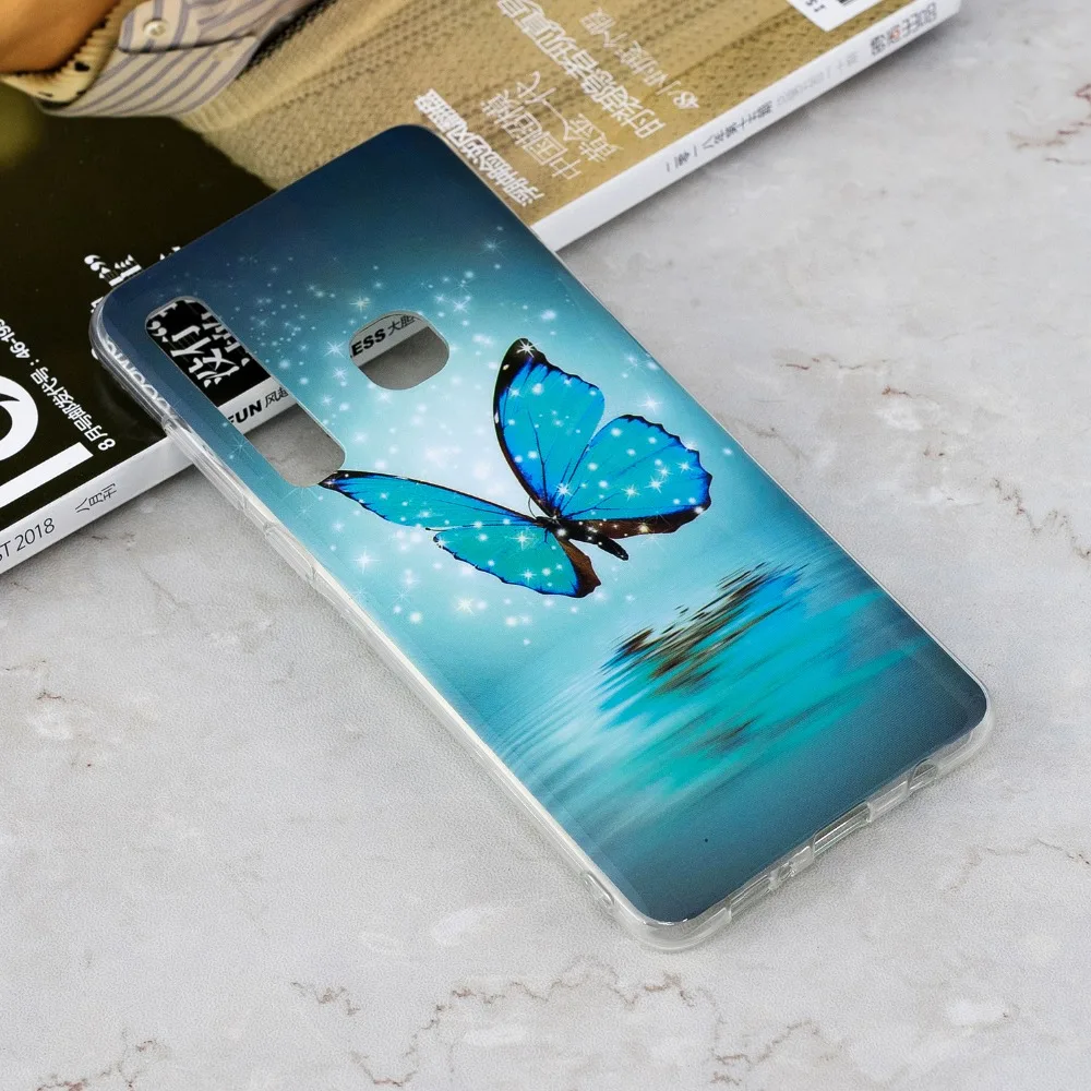 Ночник светящийся чехол для Samsung Galaxy A9s A9 Star Pro 2018 S9 A6 Plus A8 J4 J6 J3 J7 силиконовый |