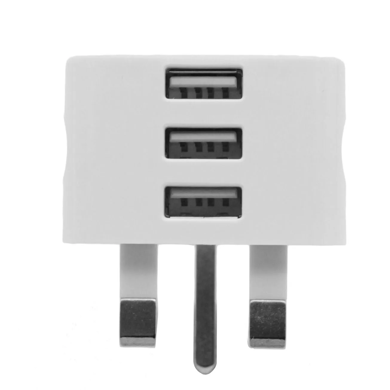 Треугольники Британский Стандартный 1/2/3USB Зарядное устройство 5 V/3A UK