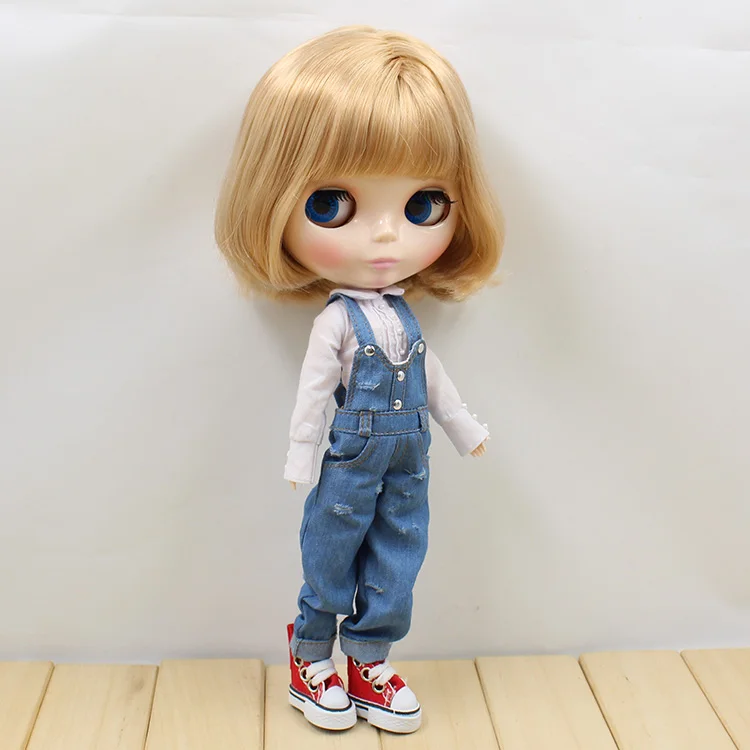 ICY DBS шарнирная кукла Blyth toy Bronde короткие волосы для суставов тела белая кожа