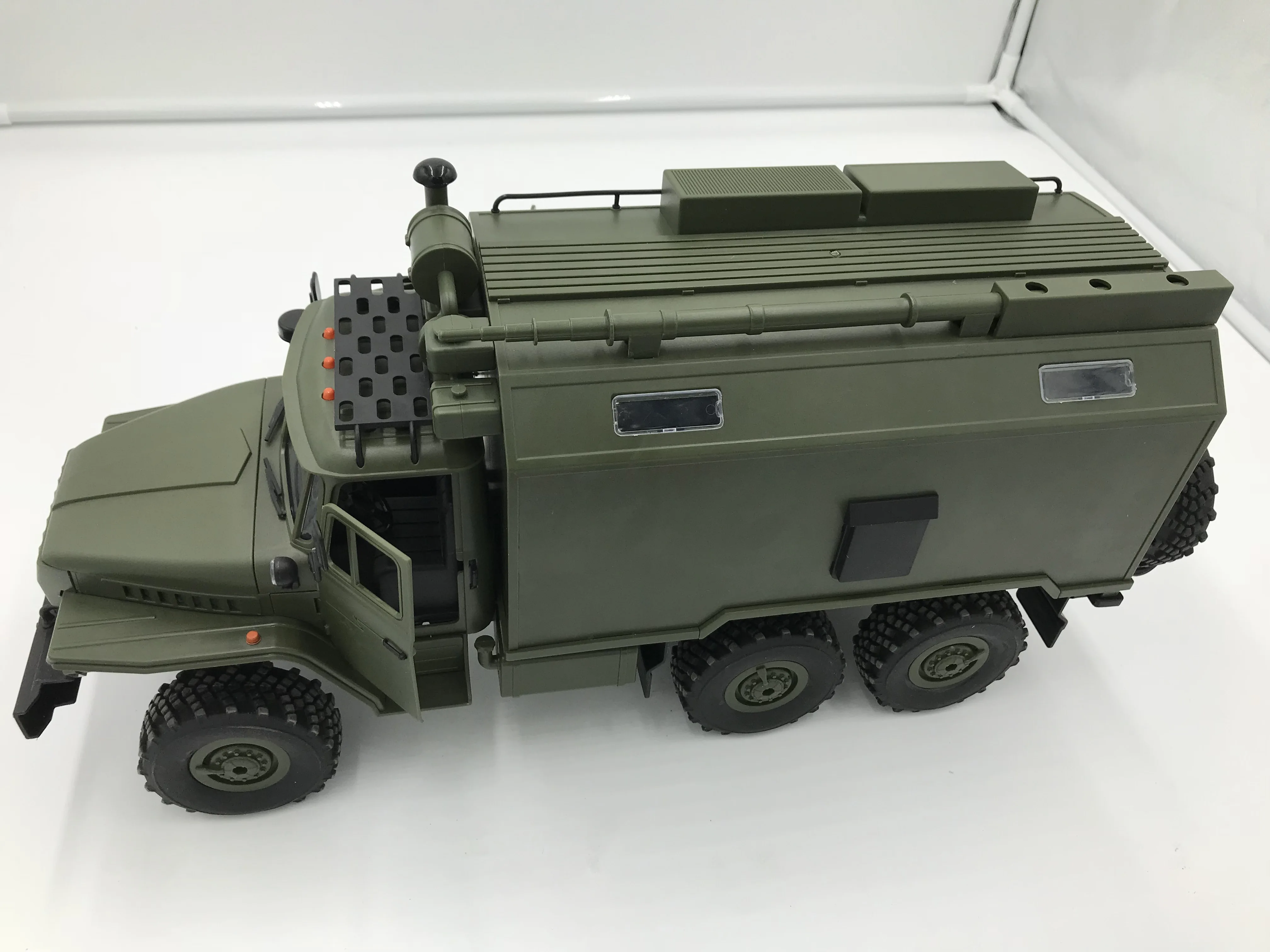 WPL b36k 1/16th Урал советский военное командование дистанционного Управление грузовик 6 колеса внедорожного автомобиля дистанционного Управление автомобиля