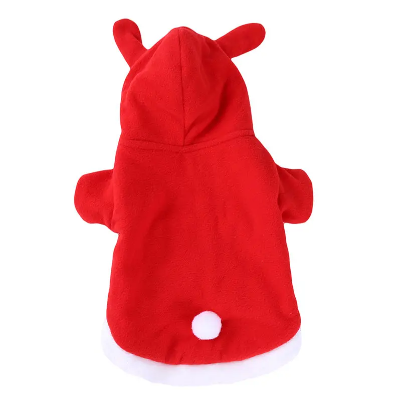 Hot Sell New Pet Cat Clothes Costume For Hoodies Cute Rabbit Clothing Puppy Fleece Warm Jacket Outfit |