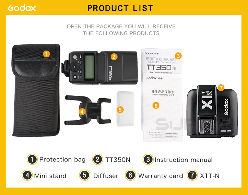 Godox TT350F для Fujifilm Мини лампа вспышка Flash ttl HSS GN36 1/8000 s 2.4g беспроводное устройство