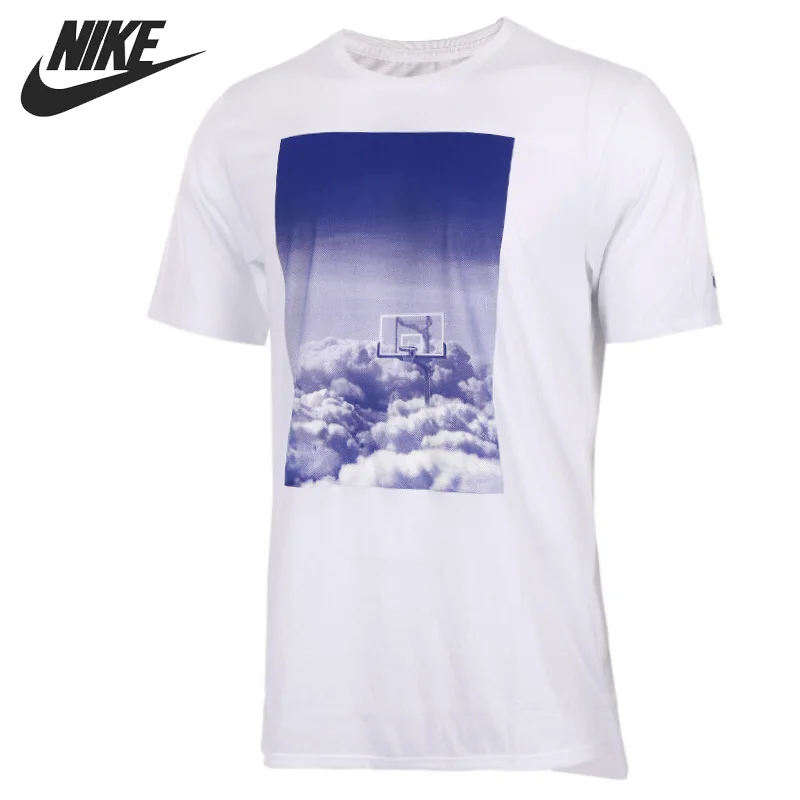 Оригинальное новое поступление NIKE AS M NK сухая футболка DB HOOP HEAVEN мужские футболки с