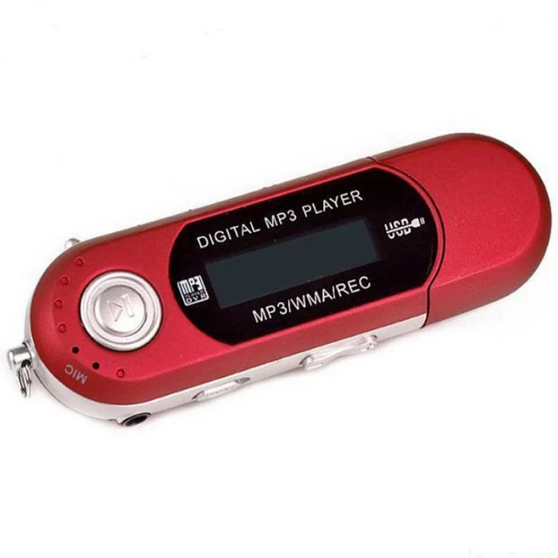 USB мини MP3 музыкальный плеер 2 0 Flash LCD экран Новый Спортивный FM Радио 8 ГБ с