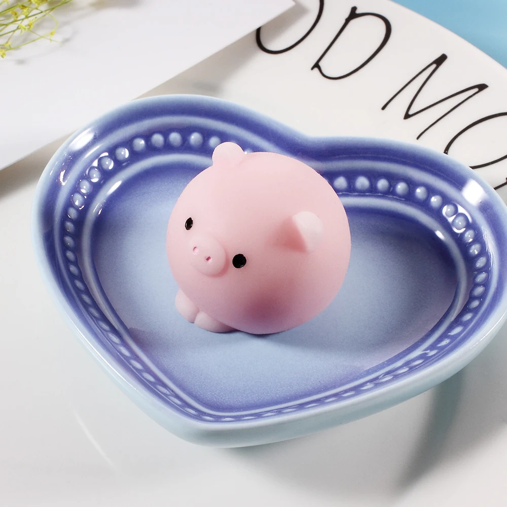 Dulcii Kawaii милые мини мягкие силиконовые антистресс игрушки Fidget ручной сжимающий
