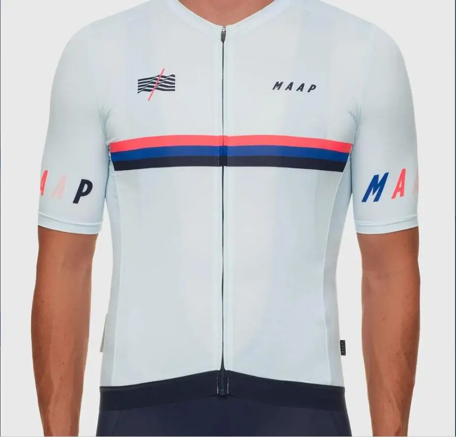 Лето Pro Team MAAP Мужская футболка с коротким рукавом для велоспорта Майо Ropa Ciclismo MTB дорожный велосипед Цикл Топы Одежда