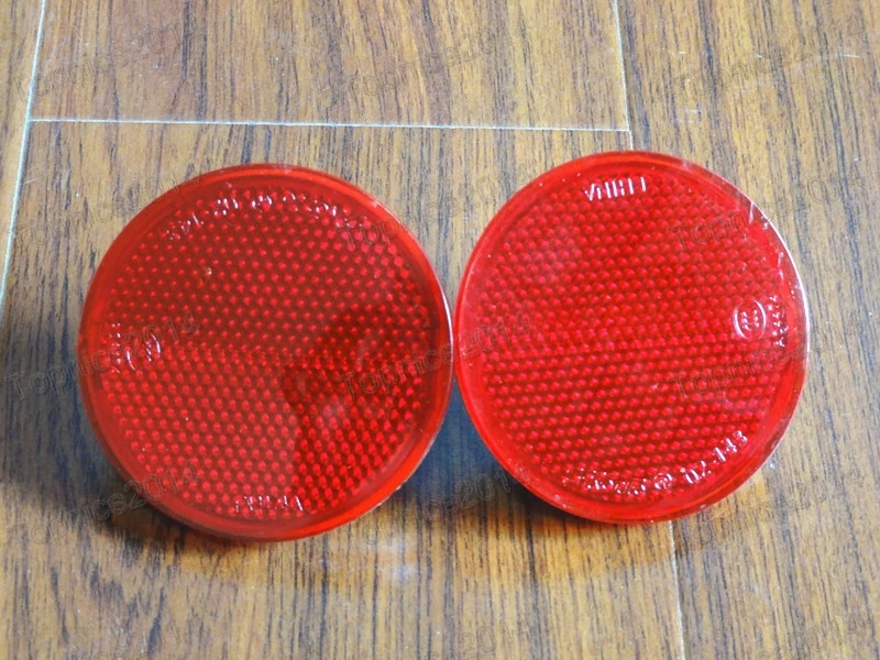 

2Pcs Red Rear Bumper Reflectors Left & Right for Toyota corolla 2007-2009