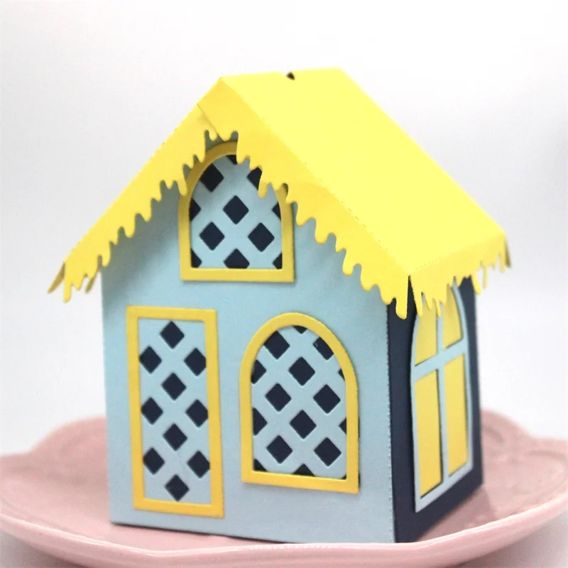 Ksccraft House Box металлические режущие штампы трафареты для DIY скрапбукинга/фотоальбом