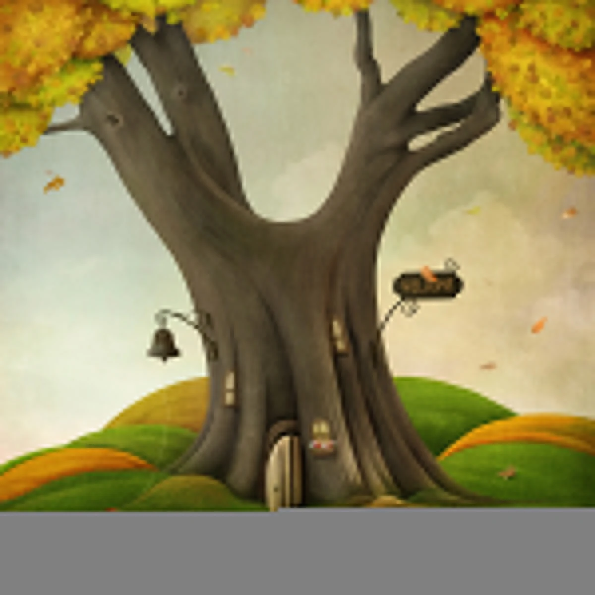 Allenjoy фон для съемок Treehouse мультфильм Луг осень профессиональная камера
