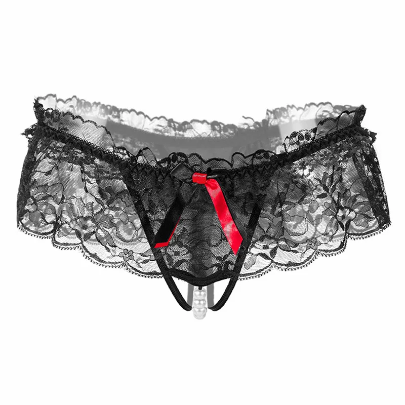 REDCORE сексуальное нижнее белье прозрачное женское трусы кружевные стринги