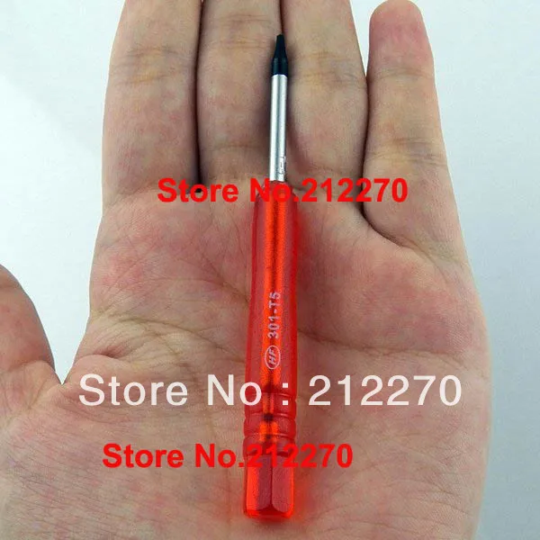 YUYOND 500 шт./лот T5 Torx 6 углов мини отвертка инструмент для Blackberry iPhone 4 4S оптовая