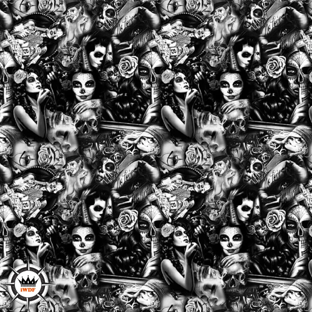 

6.6ft/19.7ft/33ft length aqua transfer printing film Width 1.6ft hydro graphic film H9017