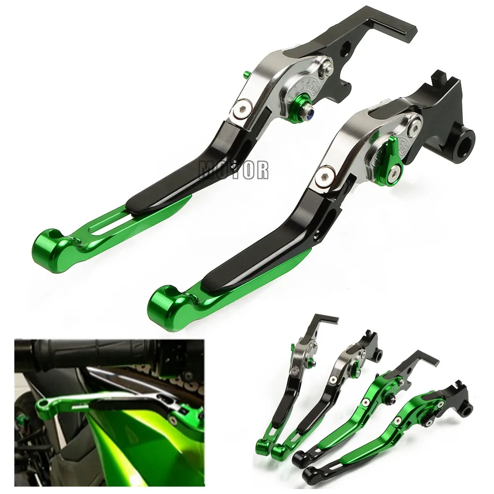 Рычаги Тормозной сцепления мотоцикла для Kawasaki ER 5 GPZ 500 S EX R NINJA 650 6 F N VERSYS 650cc W800 SE