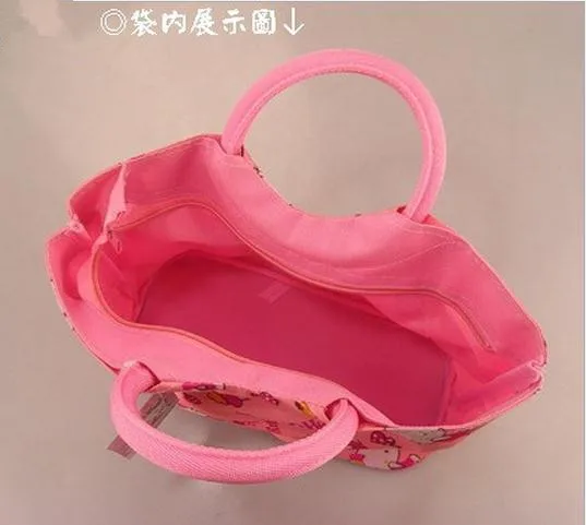 2017 повседневная женская сумка-шоппер с рисунком Hello Kitty милая дизайнерская