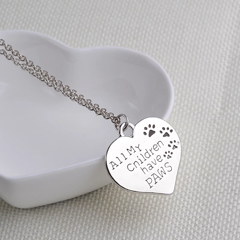 Ожерелье для любимых питомцев все мои дети имеют лапы любимые питомцы собака