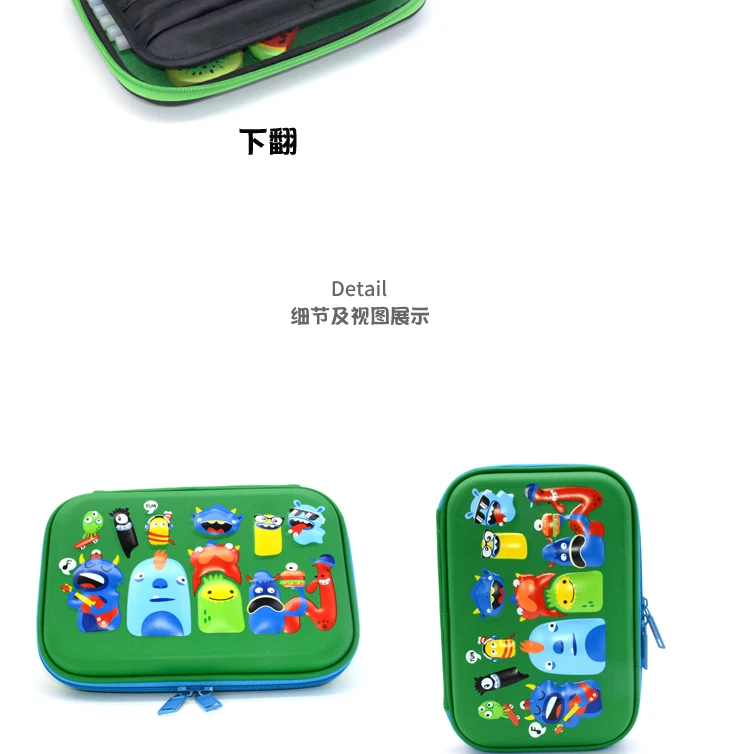 Pencil Case School EVA Trousse Scolaire Stylo Box Cute Unicorn Kawaii Astucci Estuches Lapices Etui Pennen Girls Stationery