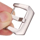 20 мм 22 мм 24 мм Пряжка для часов из нержавеющей стали с серебряным начесом Ремешки для наручных часов пре V винтовая Пряжка для Panerai