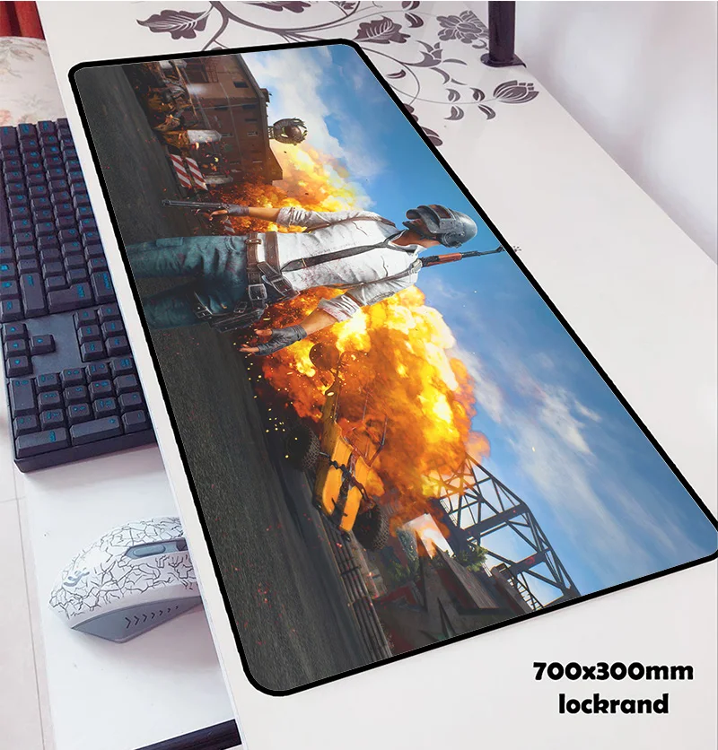Коврик для мыши playerunknown's battlegrounds 70x30 см | Компьютеры и офис