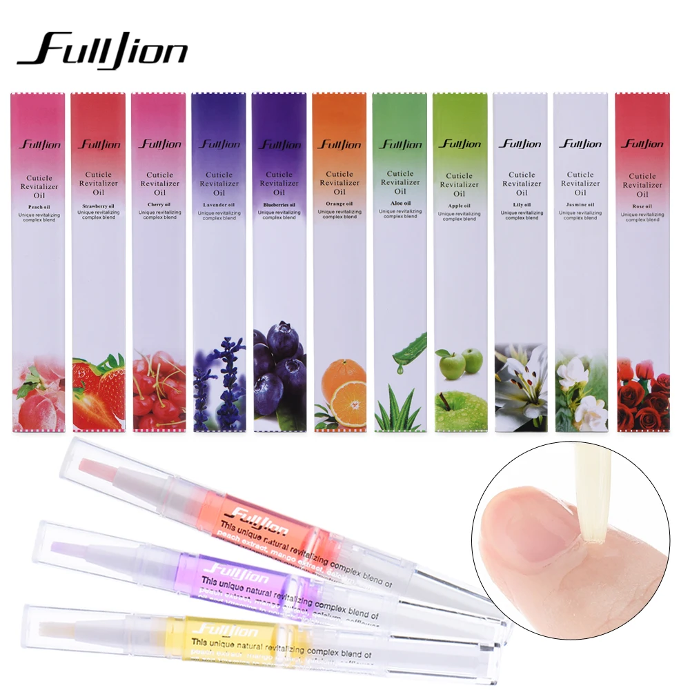 Nail Care Cuticle Flavor Nutrition Oil Pen Women Tools Prevent Agnail Nails Treatment Brighten New Arrival 12 Colors 1pc | Красота и