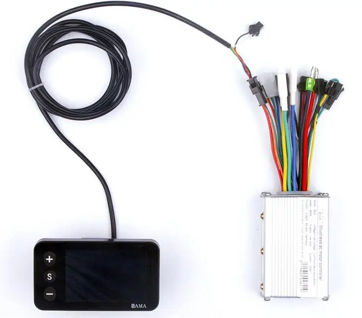 Спидометр ЖК дисплей инструмент S100H + 24V36V48V250W350W бесщеточный контроллер для