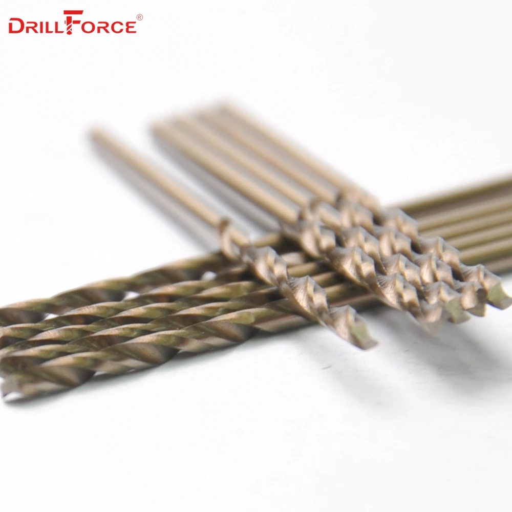 Набор кобальтовых сверл Drillforce Tools 6 мм M35 стандартный набор для сверления на