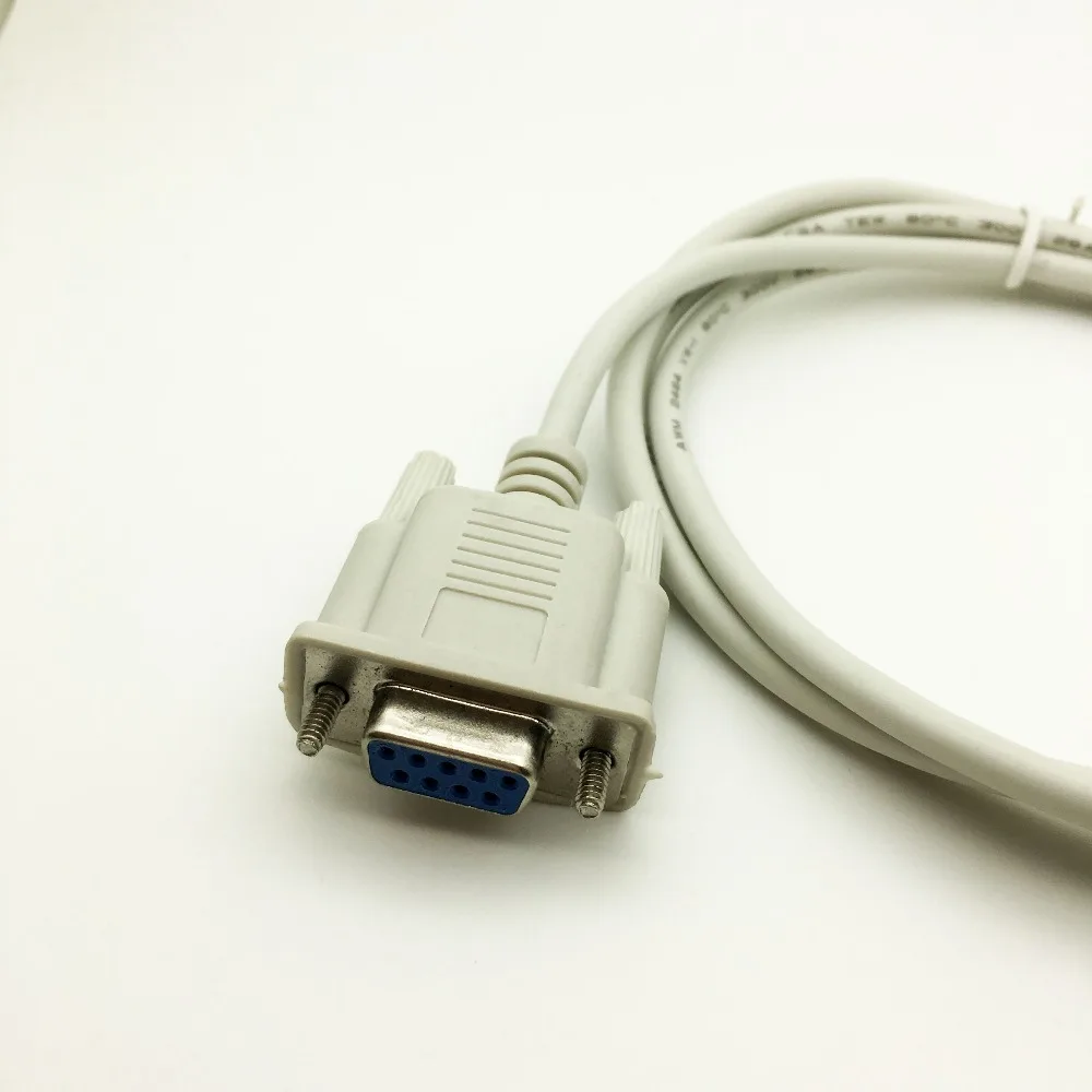 Новый 1 5 M Серийный RS232 9 Pin Женский DB9 контактный кабельный удлинитель для
