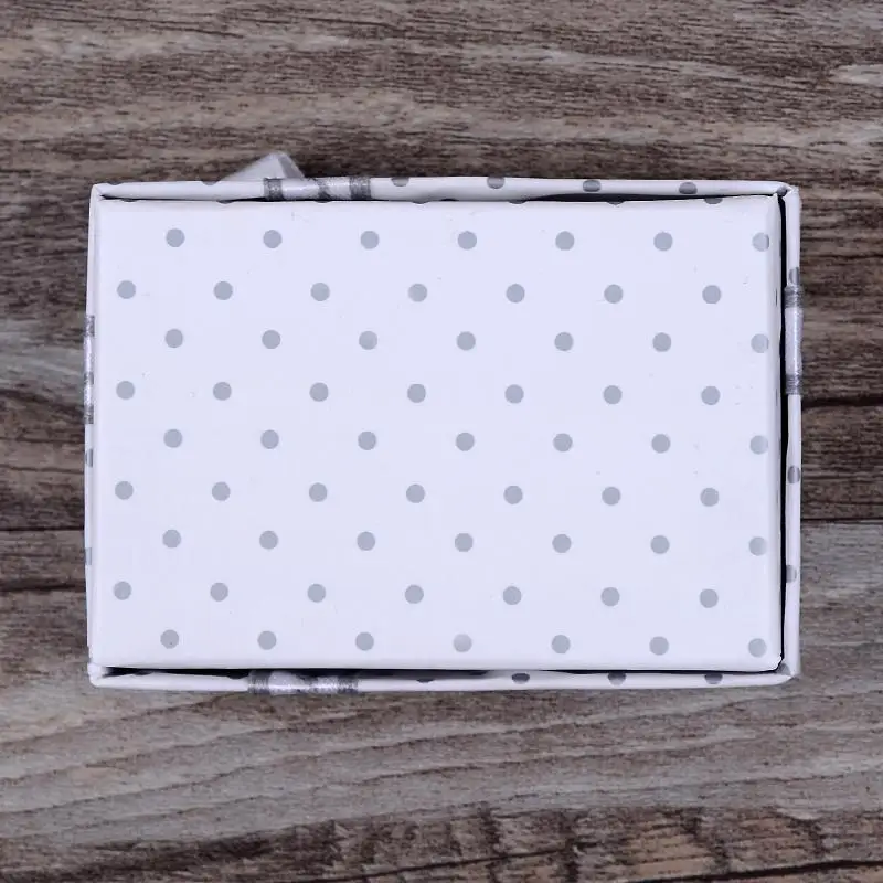 Новогодняя подарочная упаковочная коробка наборы ювелирных изделий с витриной