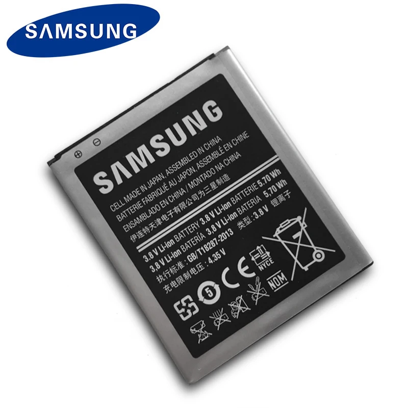 Аккумулятор для телефона Samsung B100AE Оригинальная батарея Galaxy Ace 3 S7898 S7278 S7272 S7568i i679