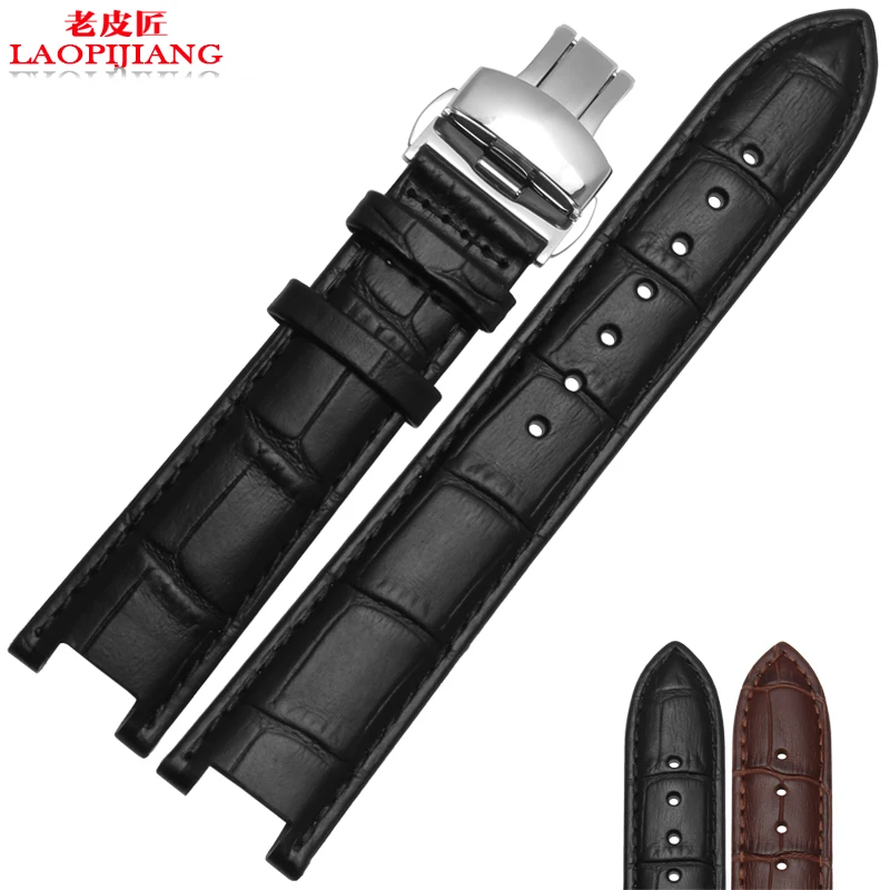 Laopijiang 20 мм x 11 22 13 черный коричневый Качественный ремень из натуральной кожи