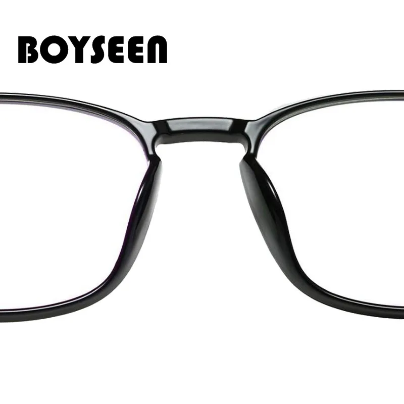 BOYSEEN Новые плоские зеркальные Blu Ray компьютерные очки с защитой от сисветильник