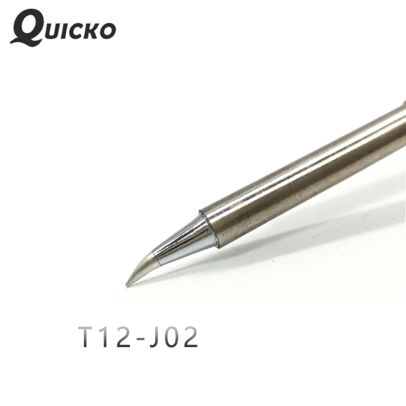 QUICKO T12 J02 1pc электронные наконечники для паяльника детской сварочной станции