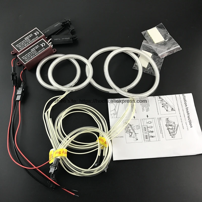 Отличный комплект HochiTech CCFL ангельские глазки ультраяркое освещение фар для Hyundai