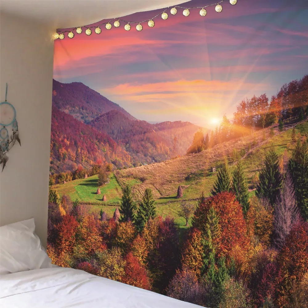 Художественное украшение на стену тонкое пляжное полотенце из полиэстера с