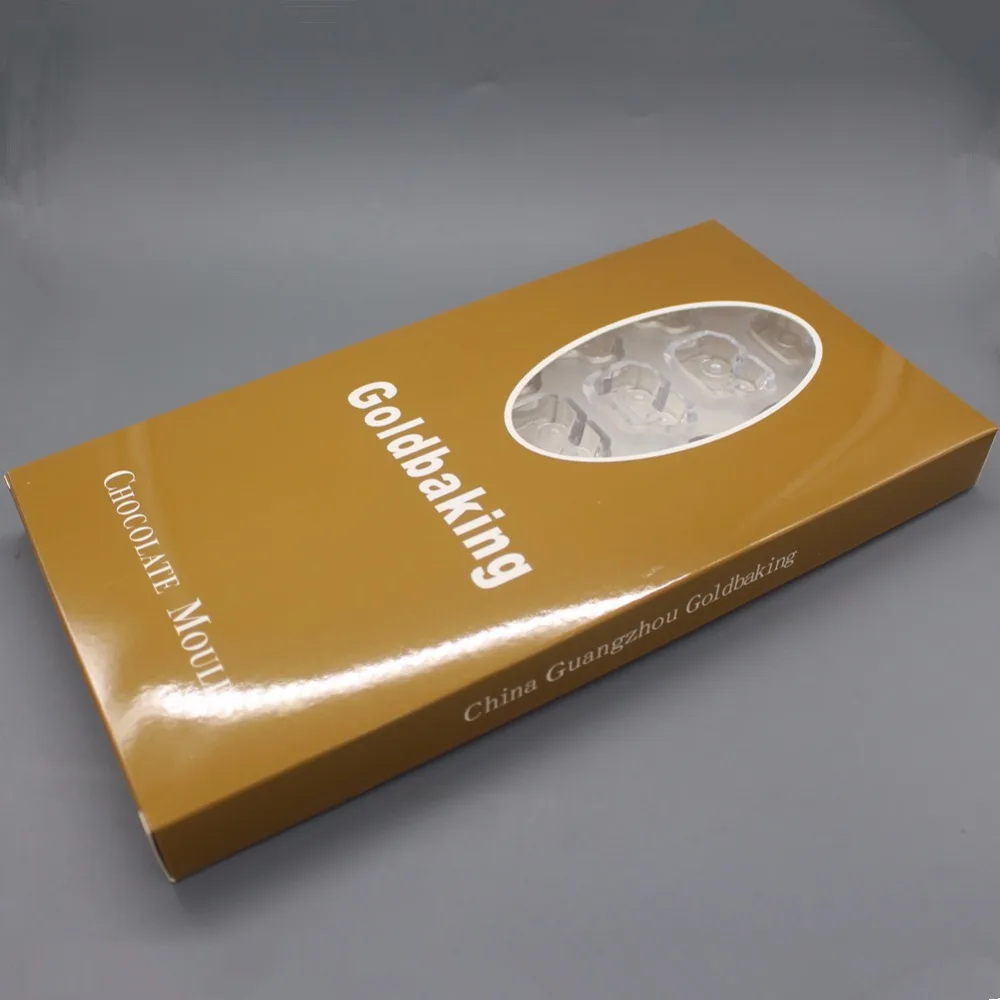 Goldbaking мультфильм автомобиль шоколадная форма из поликарбоната конфеты