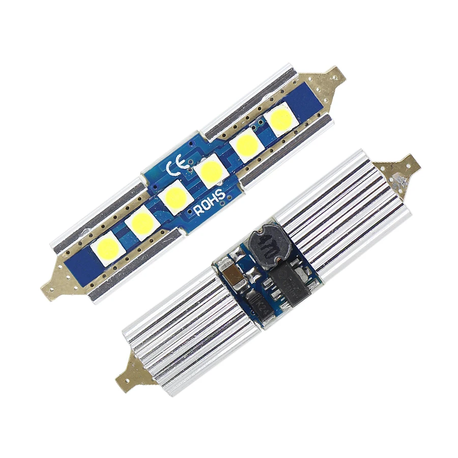 Лампа C5W 6 SMD 39 мм для номерного знака VW Bora Caddy Golf III V Jetta|led c5w canbus|bulb ledvw vw |