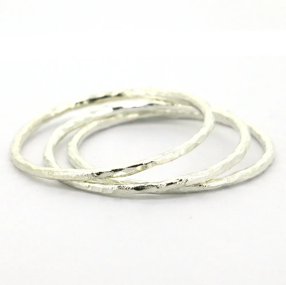 Lotsale комплект из 3 предметов однотонная кованые стерлингового серебра Стека