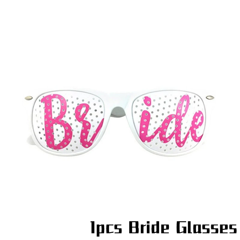 1pcs Glasses Розовое золото Команда Невесты быть воздушные шары Свадебная Корона створки значок девичник вечеринка Свадьба украшения аксессуары для девичника поставки - Цвет: 1pcs Glasses