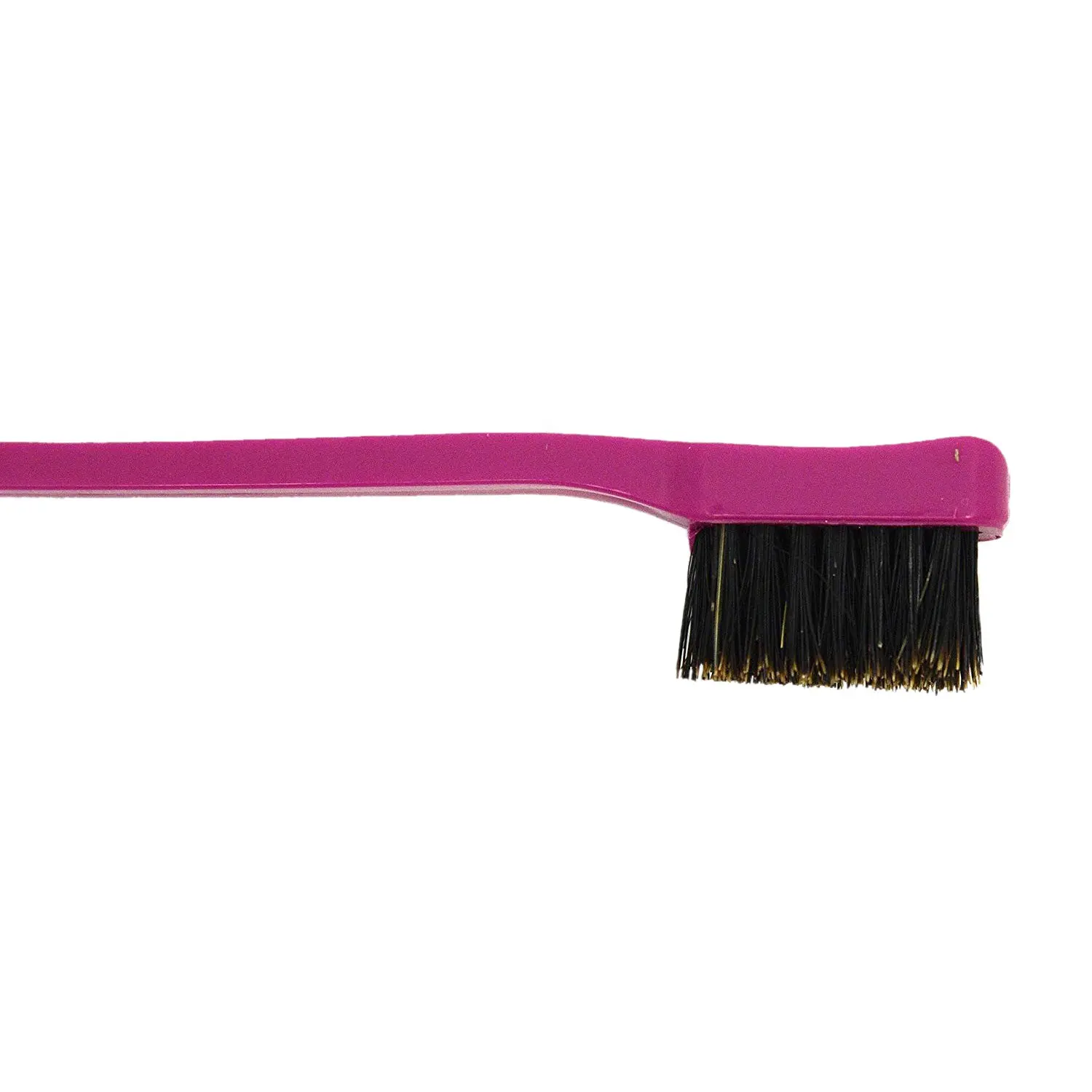 Double Sided Edge Control Hair Brush Comb Combo Pack 2 Pieces Pink and Black | Красота и здоровье