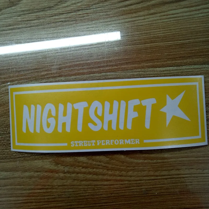 NightShift street performer box slap sticker JDM Автомобильная наклейка на бампер, окно