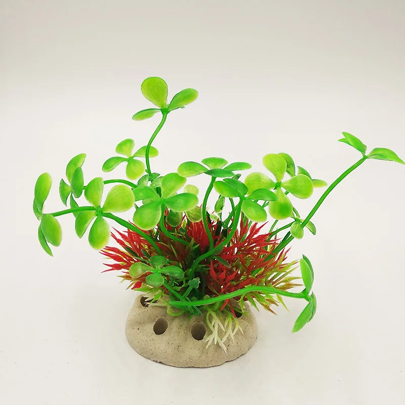 

1piece Plastic Water Plant Decor of Aquarium Decoration Artificial Grass Fish Tank Ornament