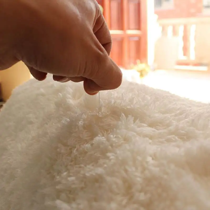 Warm and sweet carpet long wool Elastic soft Comfort rug Home Bedroom Hotel KTV | Дом и сад