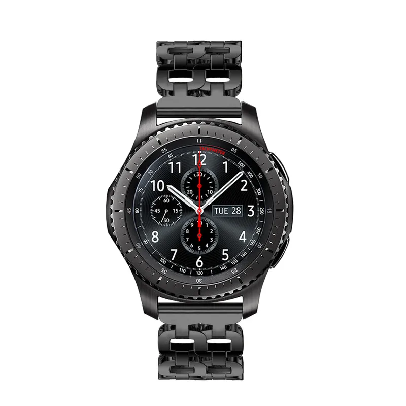 Браслет цепочка из нержавеющей стали для Samsung Gear S3 22 мм|Ремешки часов| |