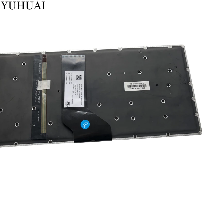 Новая клавиатура RU для acer Nitro 5 AN515 AN515-51 AN515-51-705 Русская клавиатура для ноутбука с подсветкой