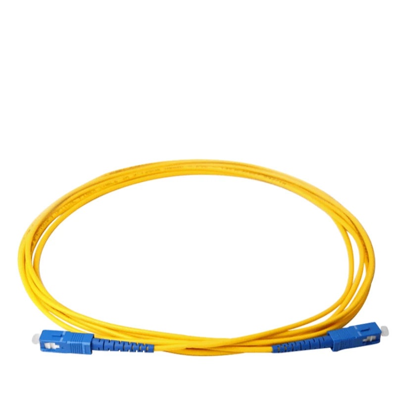 5 шт./лот м SC/UPC SC/оптический патч корд оптоволоконный FTTH оптического волокна SM SX 2 0
