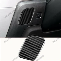 for ford mustang 2015 2019 interior glove box switch real carbon fiber cover trim