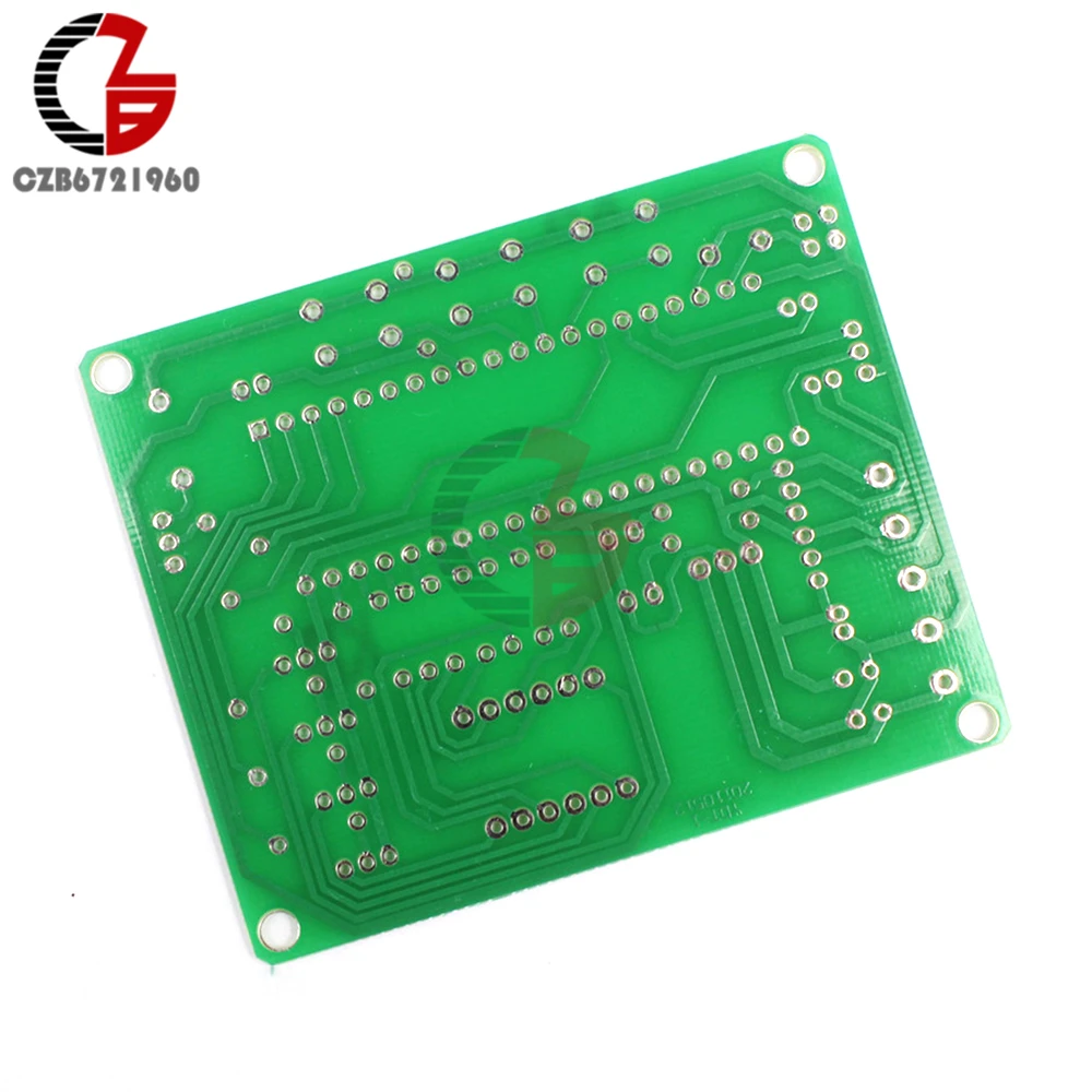 DIY наборы DS18B20 AT89C2051 светодиодный цифровой контроль температуры Лер DC 5 В термометр регулятор температуры контроль сигнализации