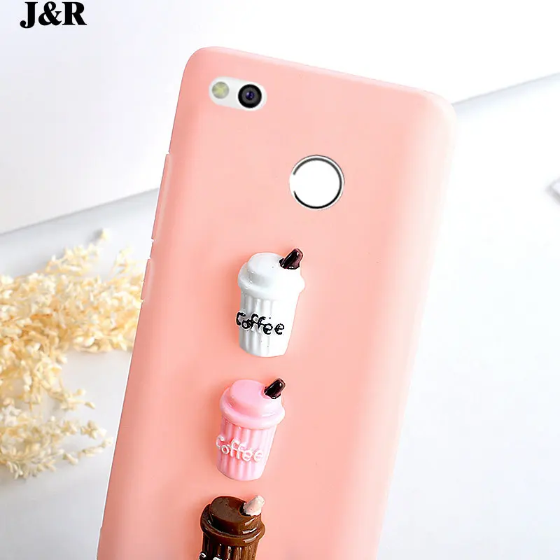 Чехол для Xiaomi Redmi 3 S Pro 3s 3 X Силиконовый чехол для Xiomi Redmi Note 3 4 4X 4A 5 5A Plus Pro чехол для телефона милый молочный кофейный чехол