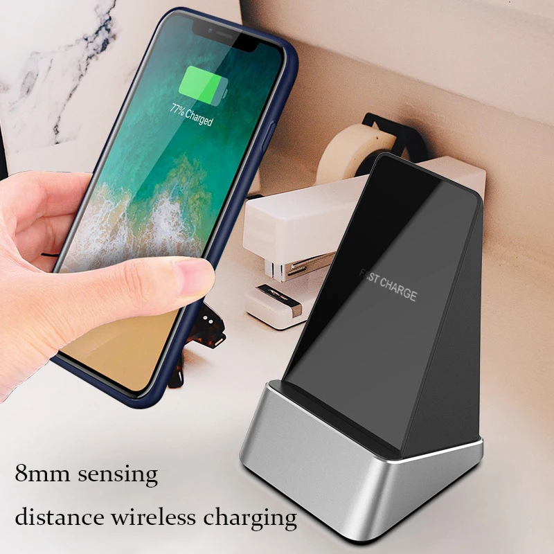 15 Вт Беспроводное зарядное устройство для телефона с Поддержкой iphone xs max зарядная